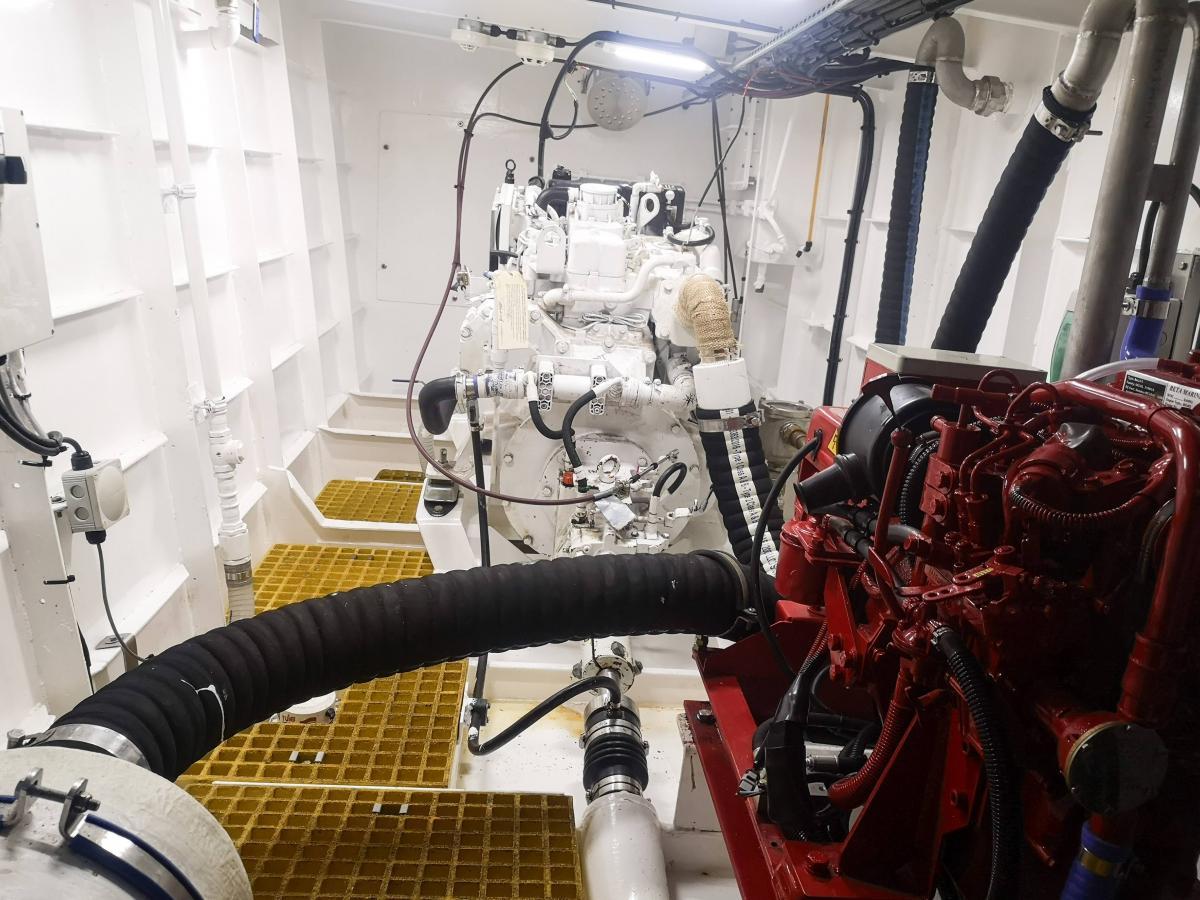 Generator room.